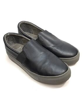 Matt & Nat Black Slip-On Platform Sneakers